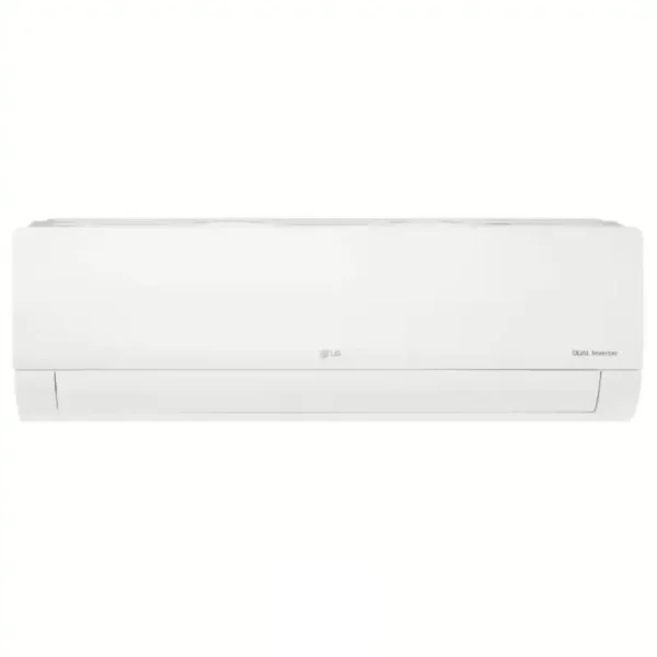 تكييف إل جي دوال 3 حصان، انفرتر، بارد وساخن، لون أبيض STD S4NW24K23AE