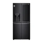 LG Refrigerator 508 Liters No Frost Black Steel GCX22FTQEL