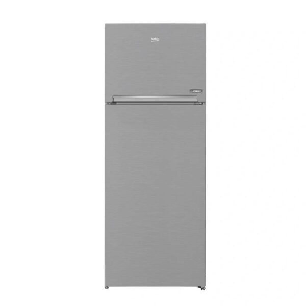 Beko Refrigerator 408 Liters No Frost Top Mount With ProSmart Inverter Compressor Stainless Steel RDNE448M20XB