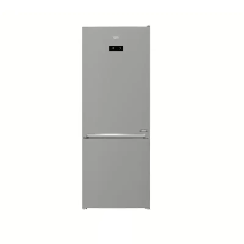 Beko Refrigerator 501 Liters Combi No Frost Bottom Mount Freezer With ProSmart Inverter Stainless Steel RCNE560E35ZXP