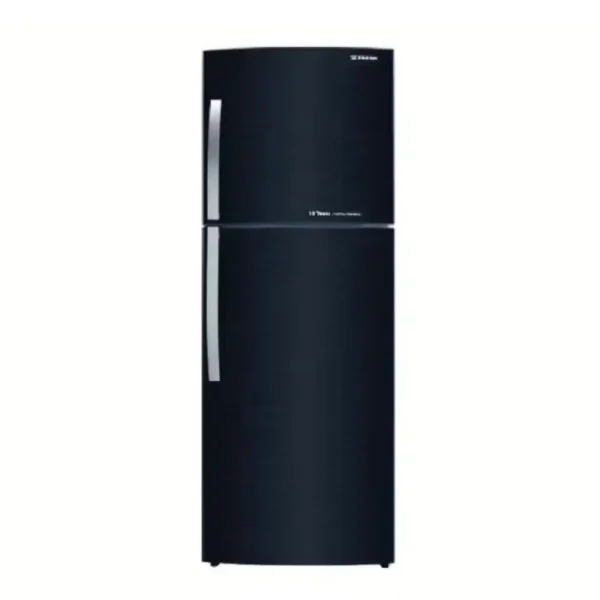 Fresh Top Mount Freezer Refrigerator 369 Liters Black FNTB400BB