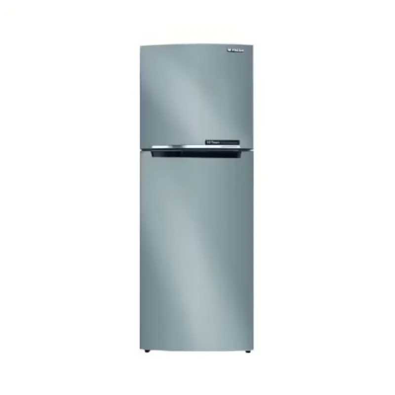 Fresh Top Mount Freezer Refrigerator 369 Liters Plasma Stainless Steel FNTBR400KT