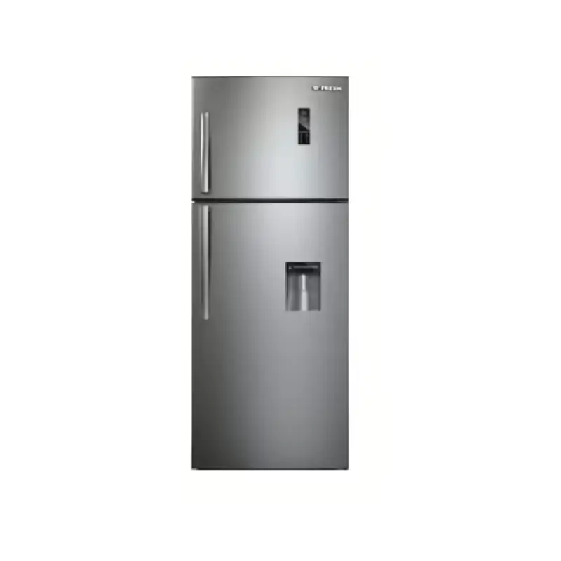 Fresh Digital Top Mount Freezer Refrigerator 471 Liters Stainless Steel With Water Dispenser FNTD580YT