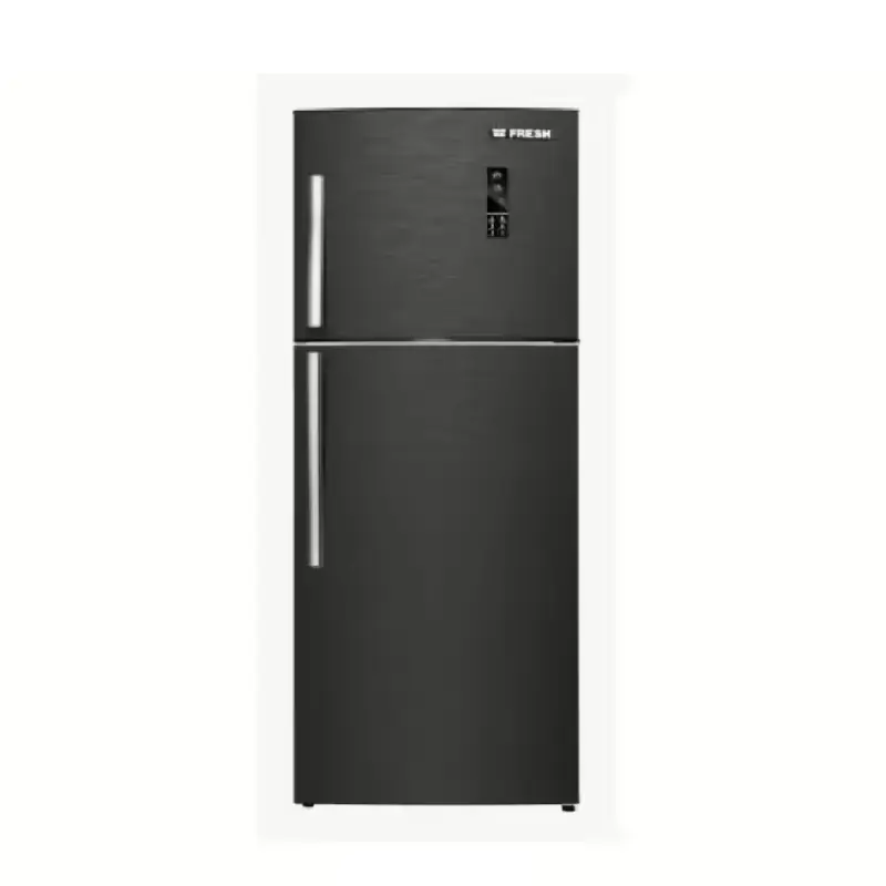 Fresh Digital Top Mount Freezer Refrigerator 436 Liters Black FNTM580YB