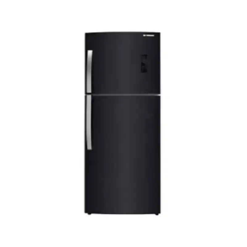 Fresh Digital Top Mount Freezer Refrigerator 397 Liters Black FNTM470YBM