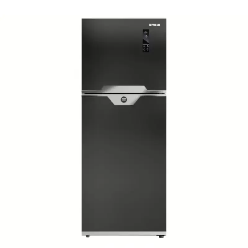 Fresh Smart Modena Top Mount Freezer Refrigerator 397 Litres Black Inverter FNTMR470YIGQ