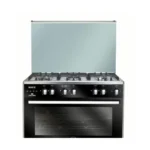 Unionaire Gas Cooker 5 Burners Max 12 Stainless Steel C69SS-GC-447-ISOF-M12-2W-AL