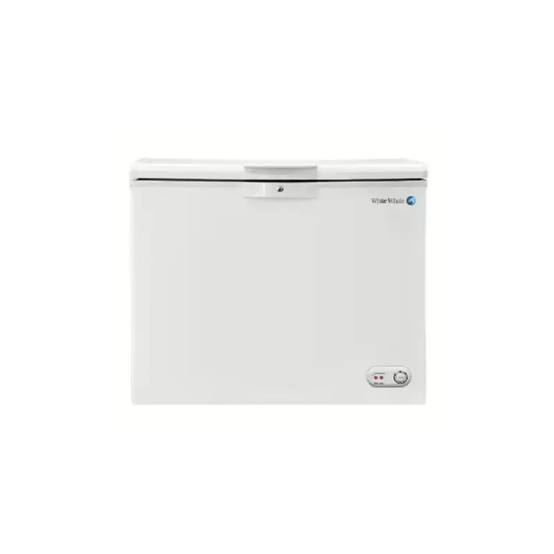 White Whale Deep Freezer Glass 200 Liters White  WCF2280C