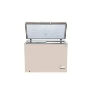 White Whale Deep Freezer Champagne 273 Liters Stainless Steel Heart Glass WCF345XC 345