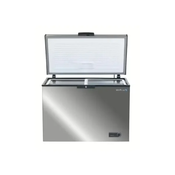 White Whale Deep Freezer Stainless Steel Glass 295 Liters WCF3350CSS