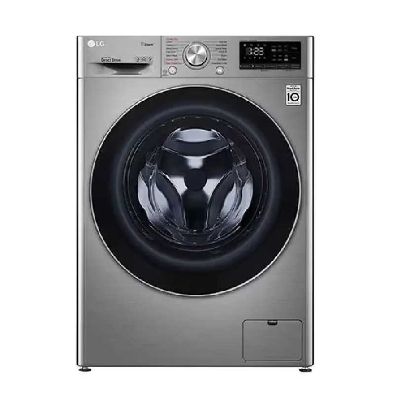 LG Vivace Washing Machine Silver Stainless Steel 8 Kg Dryer 5 Kg 1400 RPM F4R5TGG2T