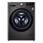 LG Vivace Washing Machine Black x Stainless Steel 9 Kg 1400 RPM F4R5VYG2E