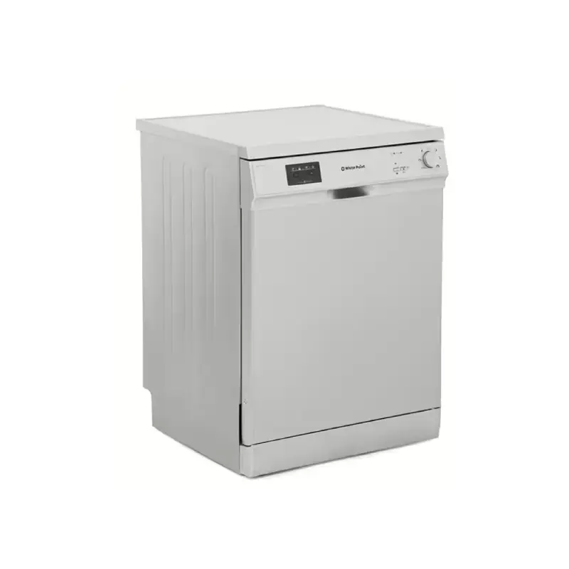 White Point Dishwasher Silver 13 Person 6 Programs Half Load Digital WPD136HDS