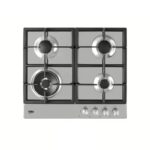 Beko Built-In Hob 4 Burners Cast Iron Stainless Steel HIAW64225SX