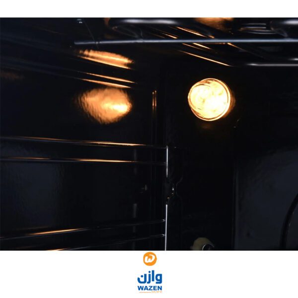 ⁦فرن بلت ان فريش 60 *60 سم ,غاز شواية كهربائية, لون أسود GEOFR60CMS⁩ - الصورة ⁦3⁩