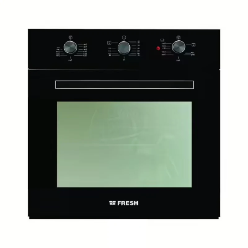 Fresh Built-In Oven 60 * 60 cm Gas Electric Grill, Black - GEOFR60CMS