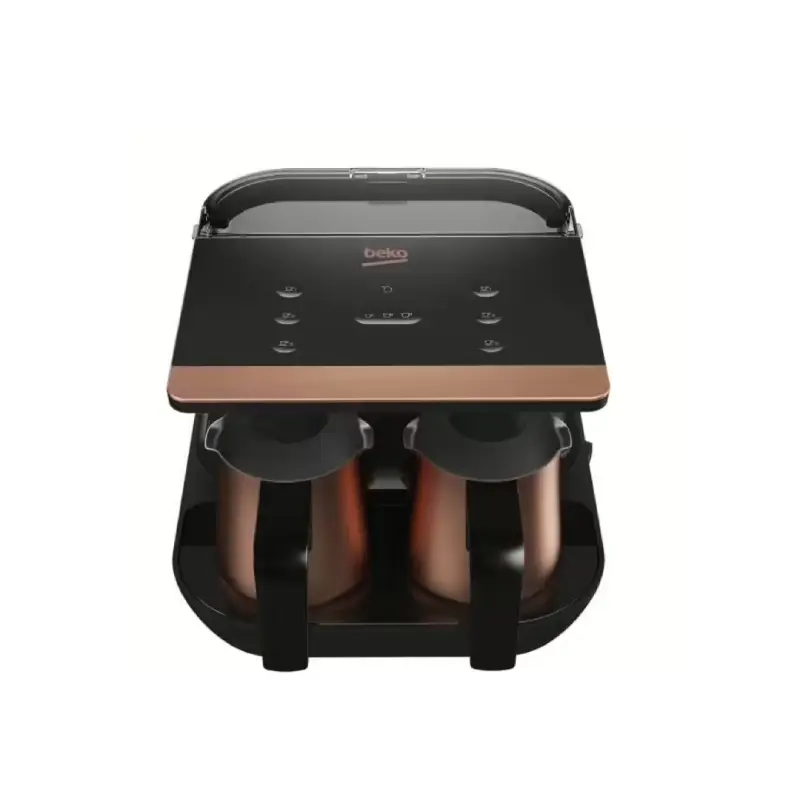 Beko Double Coffee Machine with Water Tank Gold * Black TKM8961B