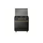 Fresh Hammer Rustic Gas Cooker 5 Burners Black 9995