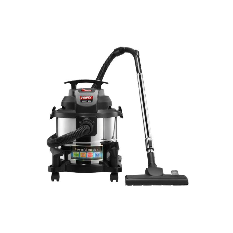 مكنسة كهربائيه بريفيكس الدبابة 2200 وات 20 لتر اسود DVC2200