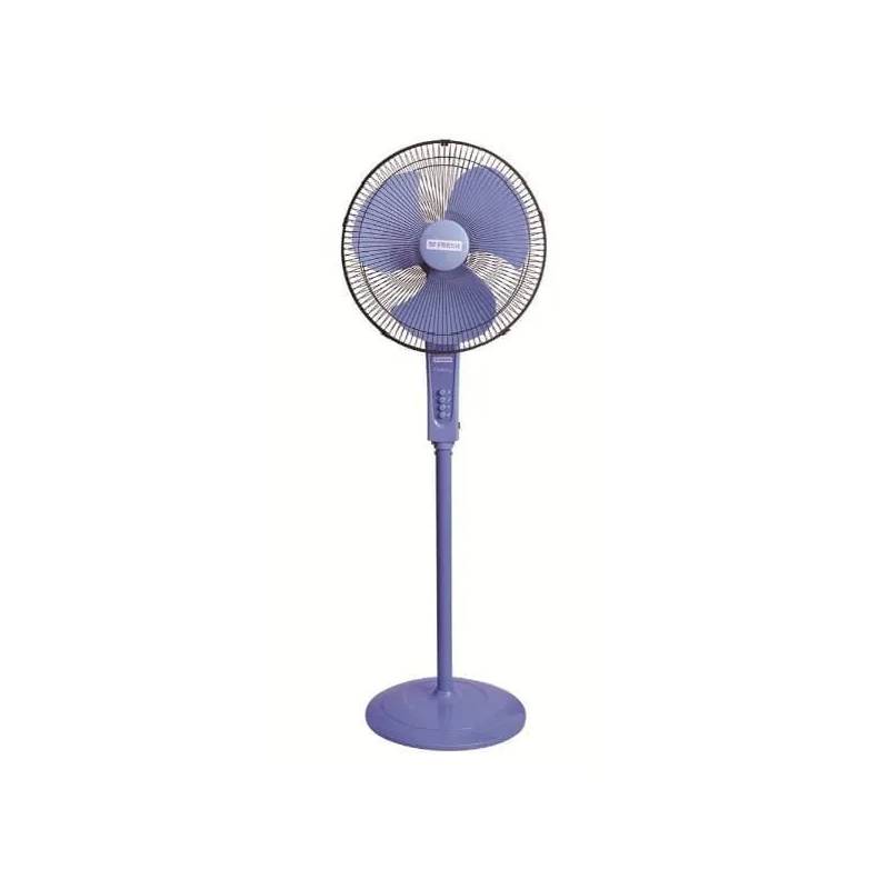 Fresh Stand Fan Galaxy 16 Inches Without Remote Blue