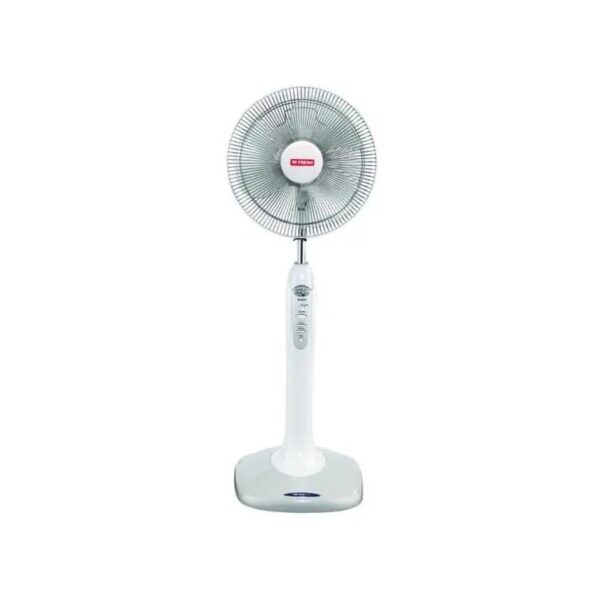 Fresh Stand Fan Hatary 18 Inch Without Remote Control White