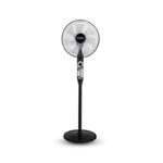 Fresh Stand Fan Silent Piano 16 Inch Black