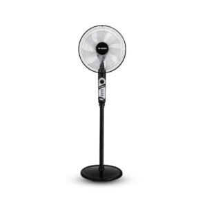 Fresh Stand Fan Silent Piano 16 Inch Black