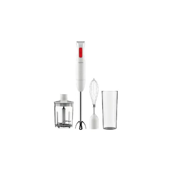 Tornado Hand Blender 250 Watt With Stainless Steel Whisk White HB-250T