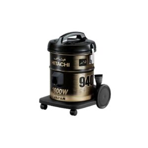Hitachi Vacuum Cleaner Drum 1600 Watt Black & Gold CV940Y BK 220CE