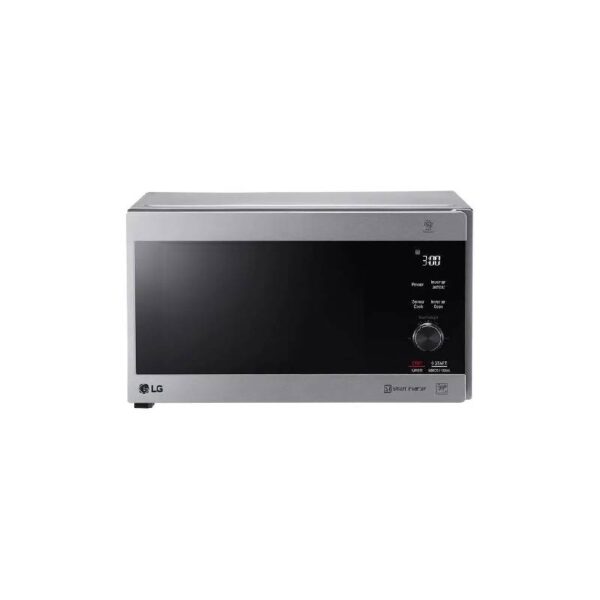 ميكروويف ال جي نيو شيف 1200 وات بشواية سمارت انفرتر فضي MH8265CIS