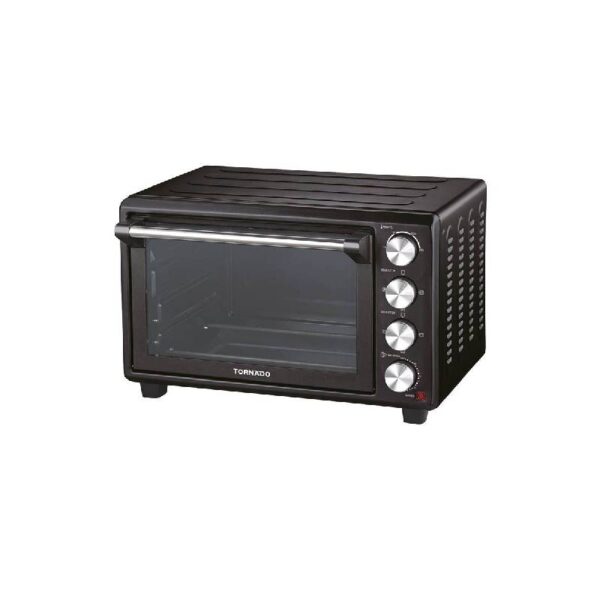 Tornado Electric Oven 1800 Watt 46 Liter Grill Fan Black TEO-46KD-BK
