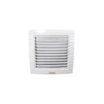 Tornado Glass Square Ventilating Fan 15 cm Privacy Grid White TVG-15QW