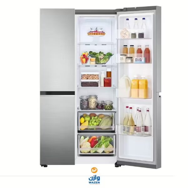 LG Side by Side Refrigerator 655 L Door Cooling SL GCB257SLWL - Image 4