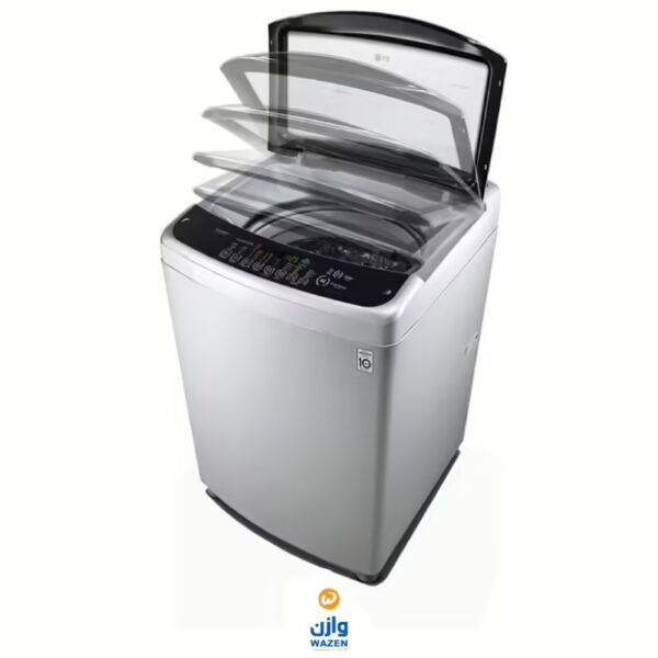 LG Washing Machine Silver 14 Kg Top Loading T1466NEHGU - Image 3