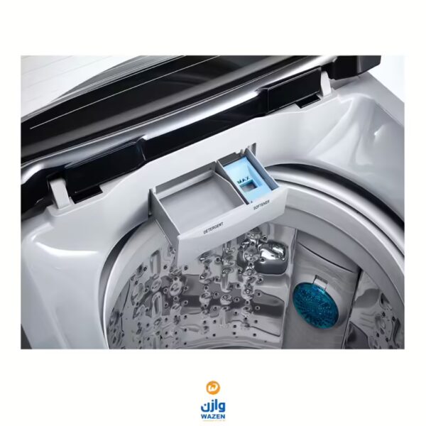 LG Washing Machine Silver 14 Kg Top Loading T1466NEHGU - Image 6