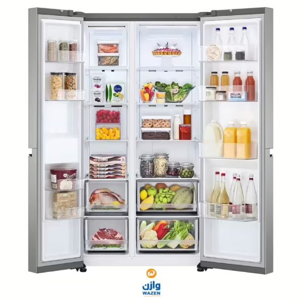 LG Side by Side Refrigerator 655 L Door Cooling SL GCB257SLWL - Image 2
