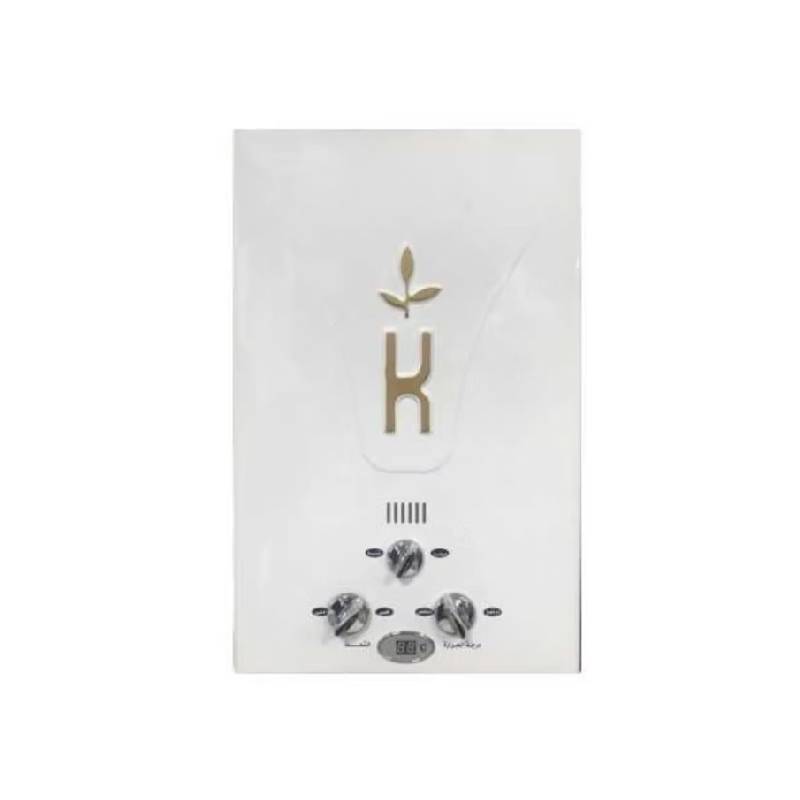 سخان مياة كريازي غاز 5 لتر ستار غاز طبيعي أبيض KH5/1