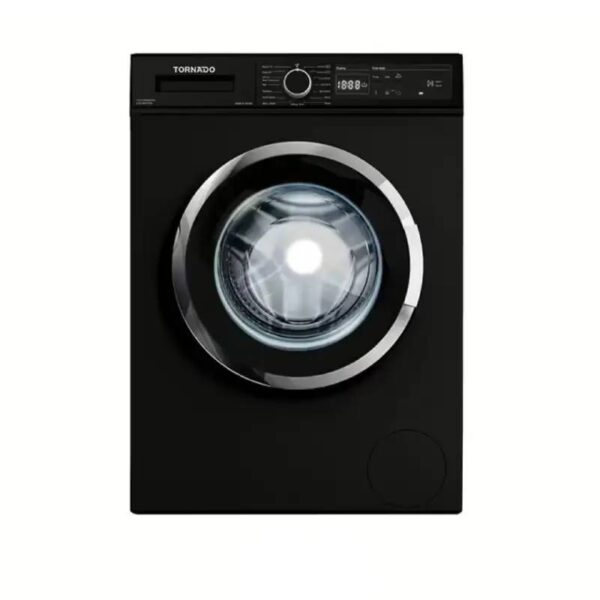 Tornado Washing Machine 7 Kg Black 1000 Spin TWVFN710BKOA