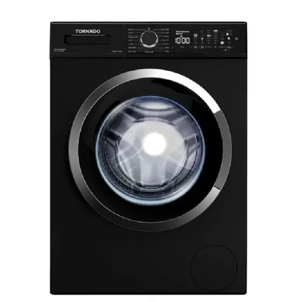 Tornado Washing Machine 8 Kg Black 1200 RPM TWVFN812BKOA