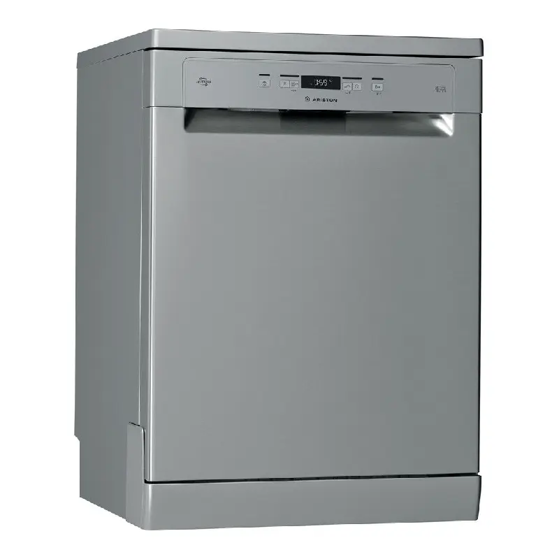 Ariston Dishwasher 14 Place Settings 60 Cm Silver Inverter LFC3O33WLTX