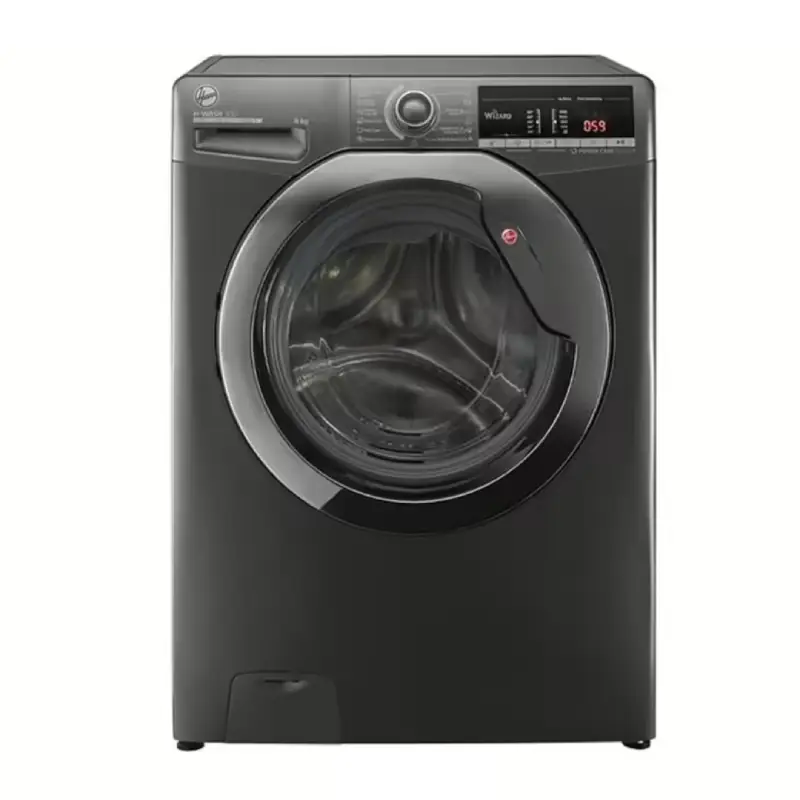 Hoover Washing Machine 8 Kg Steam Silver H3WS383TAC3RELA