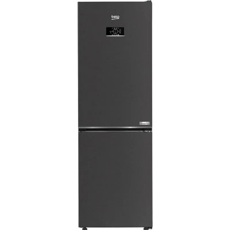 Beko Digital Bottom Mount Freezer Refrigerator 316 Liters Dark Stainless Steel RCNE367E30XBRI