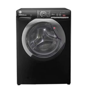Hoover Washing Machine 8 Kg Black Steam H3WS383TAC3BELA