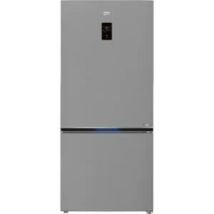 Beko Digital Bottom Mount Freezer Refrigerator 620 Liters Stainless Steel RCNE720E20DZXP