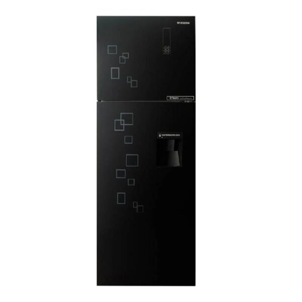 Fresh Digital Refrigerator 426 Liters Dispenser Black FNTDR540YGB