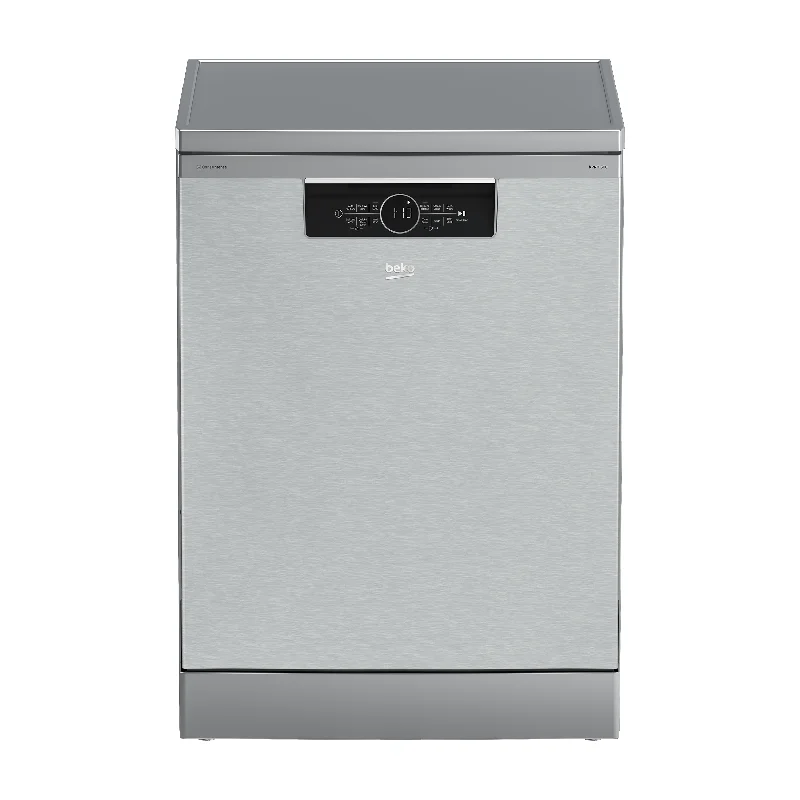 Beko Dishwasher 15 Place Settings 6 Programs 60cm Inox Digital Steam Corner Intense BDFN36531XC