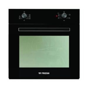 Fresh Built-in Oven 60 Cm Black Gas Soft Close Gas 10345