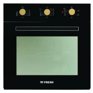 Fresh Built-in Oven 60 Degree Black Gas/Electric Soft Gold 9640