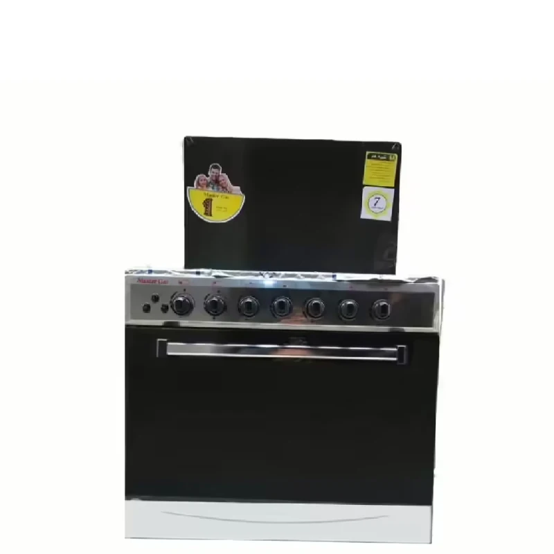 Master Gas Cooker 5 Burners Stainless Steel Iron Burners