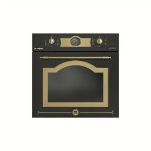 Fresh Built-in Oven 60 cm Black Rustik Gas Electric Grill 9650